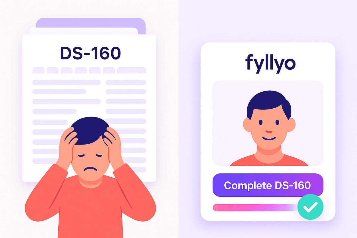 DS-160 workflow demonstration