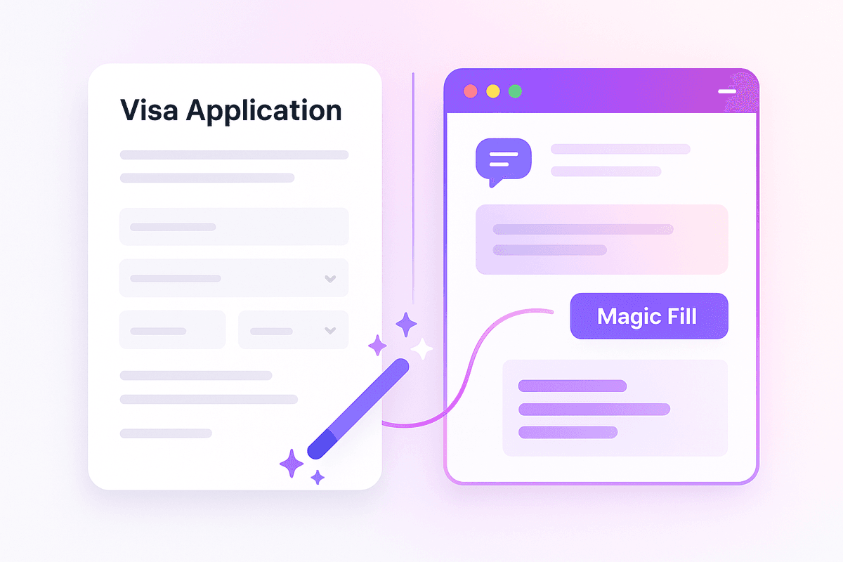 AI autofill demonstration